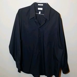 Van Heusen Black Dredd Shirt